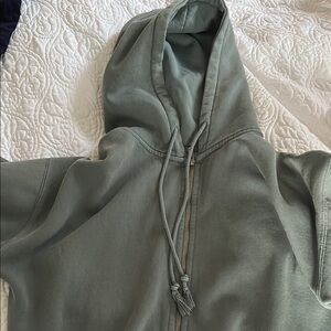 Brandy Seafoam Blue Zip-Up Hoodie